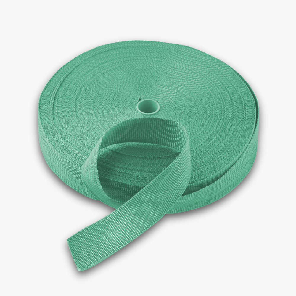 Webbing 38mm Emerald Green  12 (50m) - Ragland Fabrics