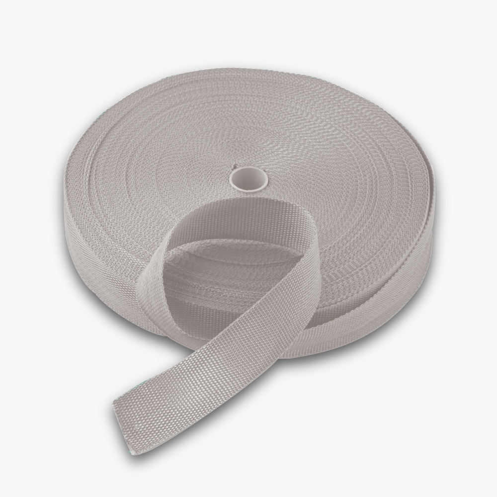 Webbing 38mm Grey  17 - Ragland Fabrics