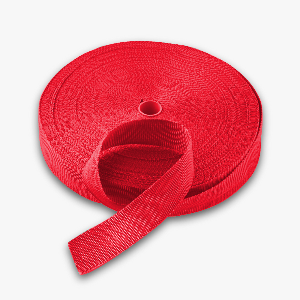 Webbing 38mm Red  4 - Ragland Fabrics
