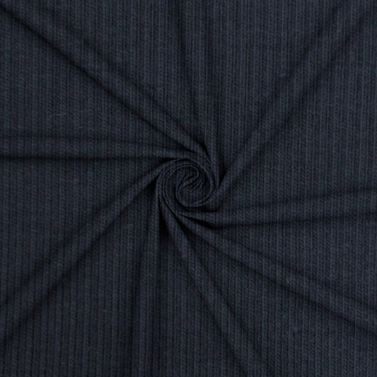 Ribbing 2x1 | Collars & Cuffs | Navy - Ragland Fabrics