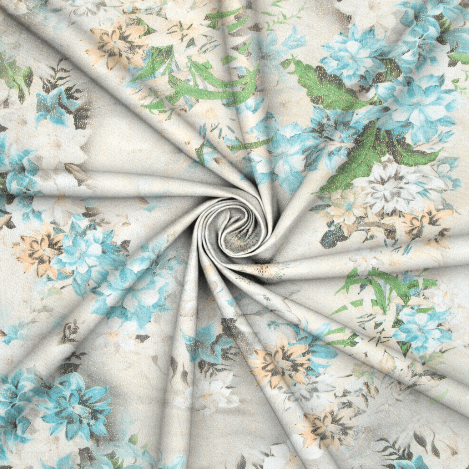 Printed Floral Stretch Mesh - Ragland Fabrics