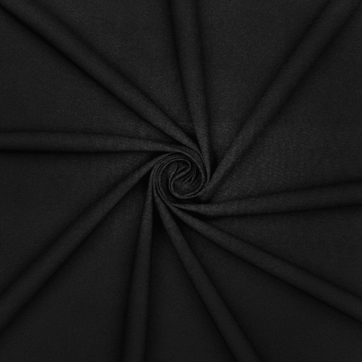 4 Way Stretch Fabric - BLACK - Ragland Fabrics