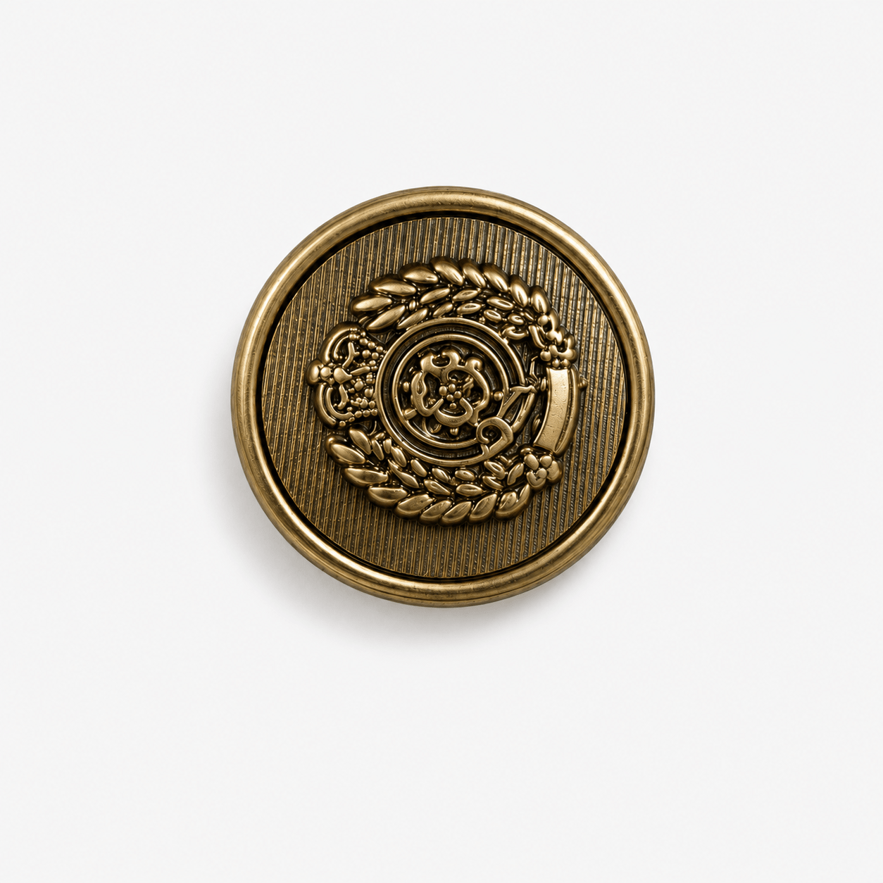 COATS Emblem Gold on Gold LARGE - Ragland Fabrics
