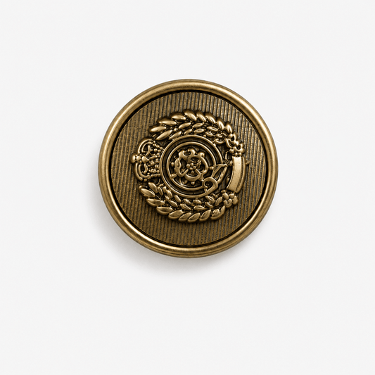 COATS Emblem Gold on Gold LARGE - Ragland Fabrics