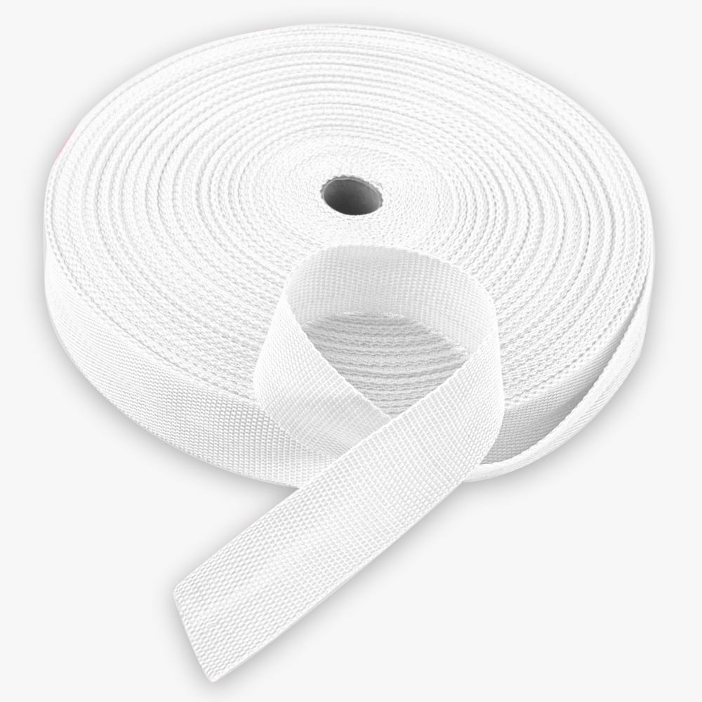 Webbing 50mm White 16 - Ragland Fabrics