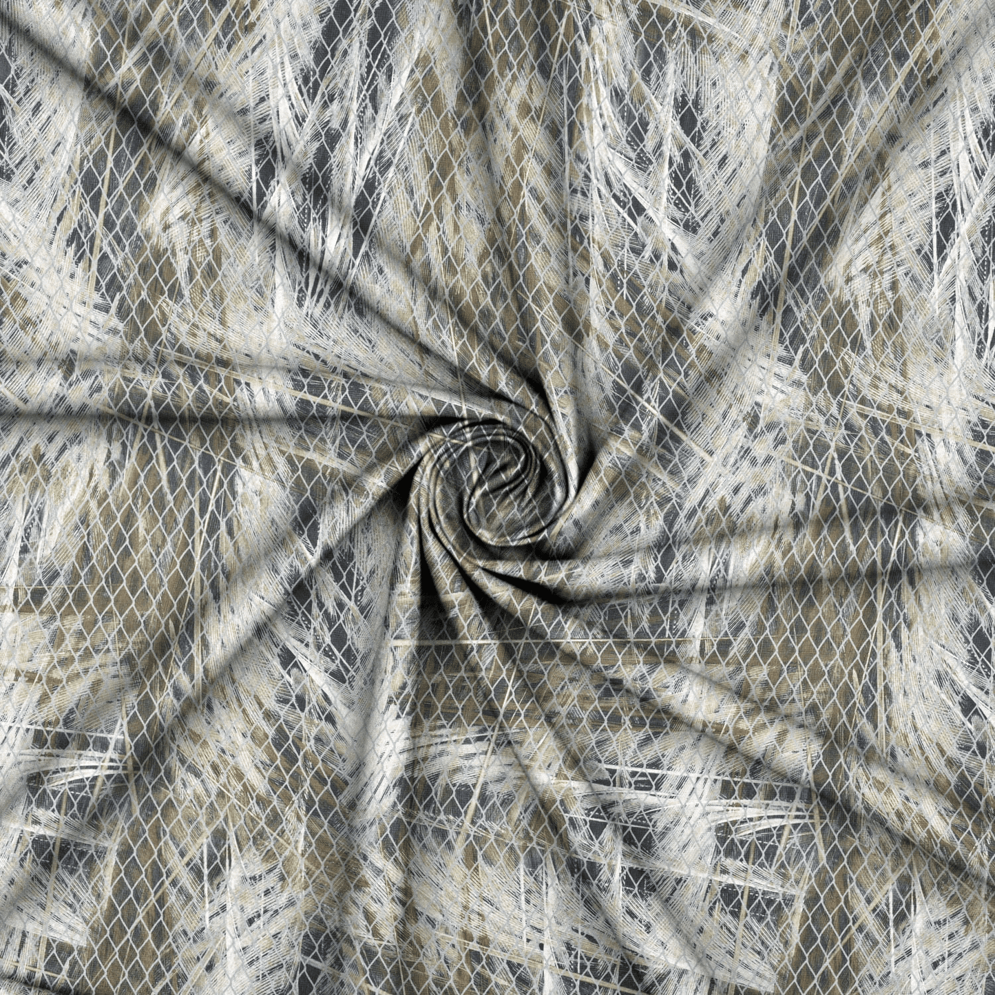 Printed Triacetate Camo Des. 4 - Ragland Fabrics