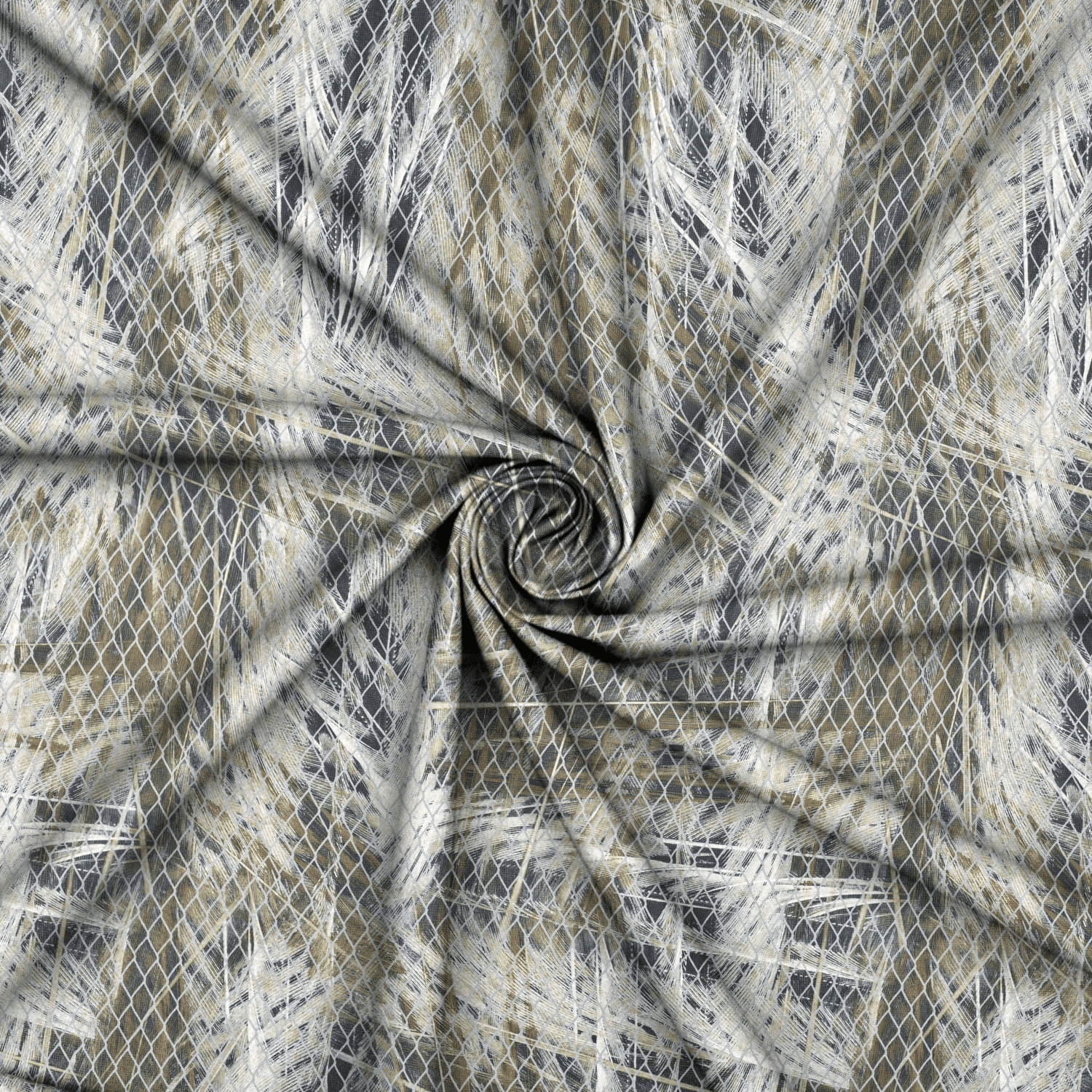 Printed Triacetate Camo Des. 4 - Ragland Fabrics