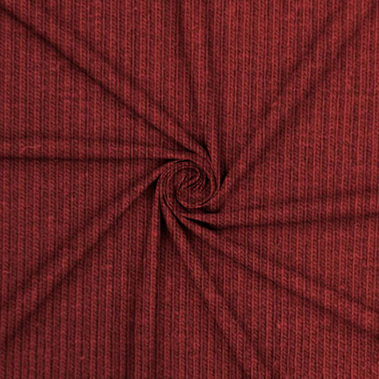 Ribbing 2x1 | Collars & Cuffs | Red - Ragland Fabrics