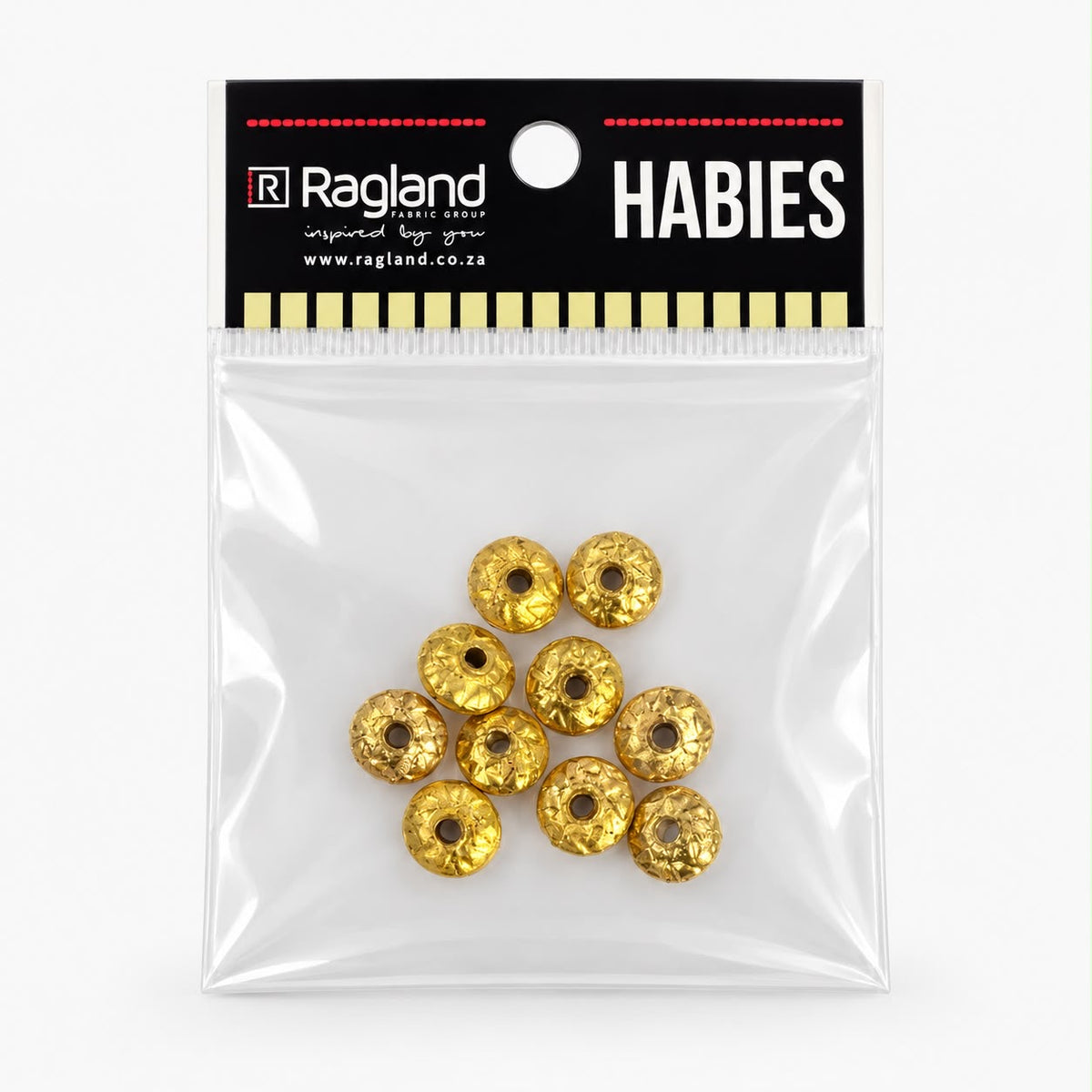 Bead Decorative Gold (10)