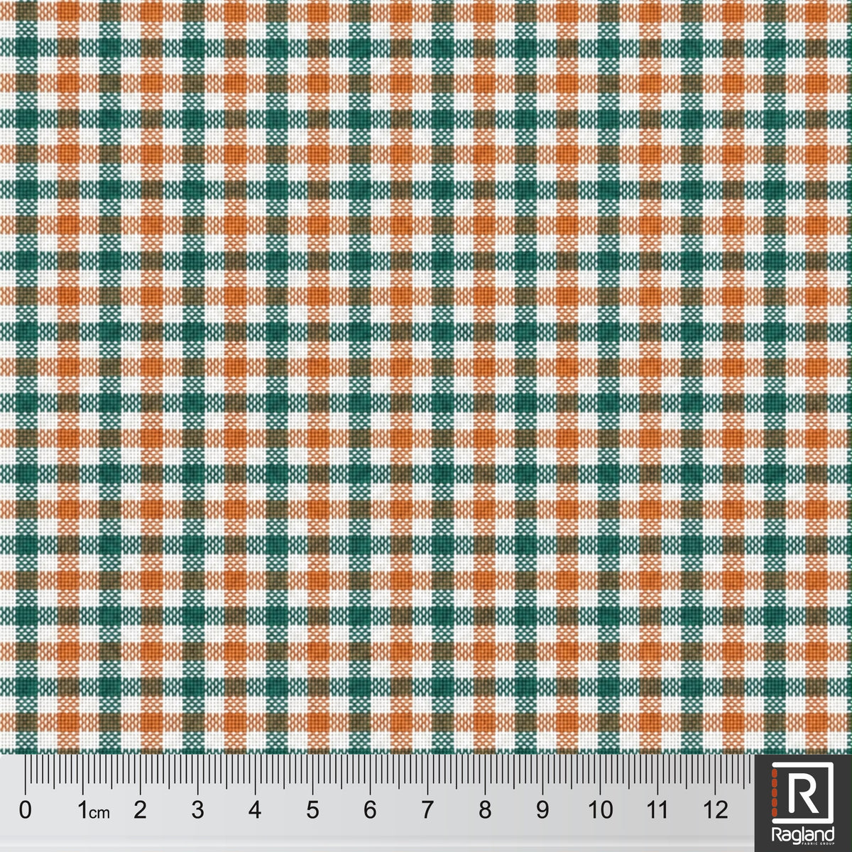 Gingham Yarn Dyed Suiting Maize & Green 140cm