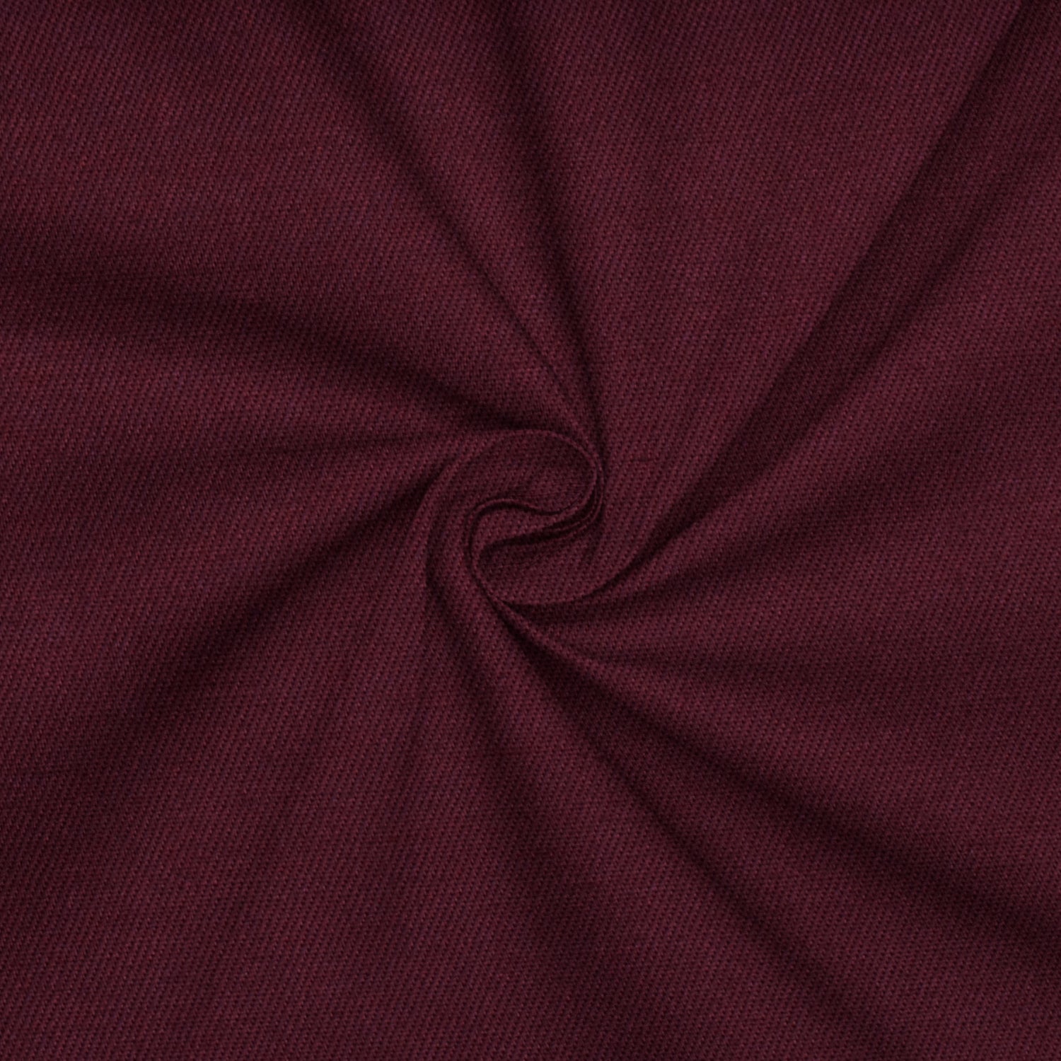Twill Poly Cotton Col Maroon - Ragland Fabrics