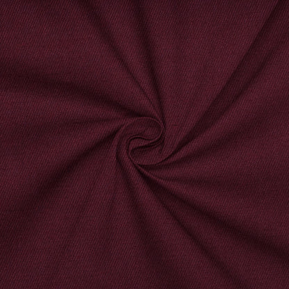 Twill Poly Cotton Col Maroon - Ragland Fabrics