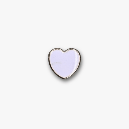 Heart Button | Light Lilac - Ragland Fabrics