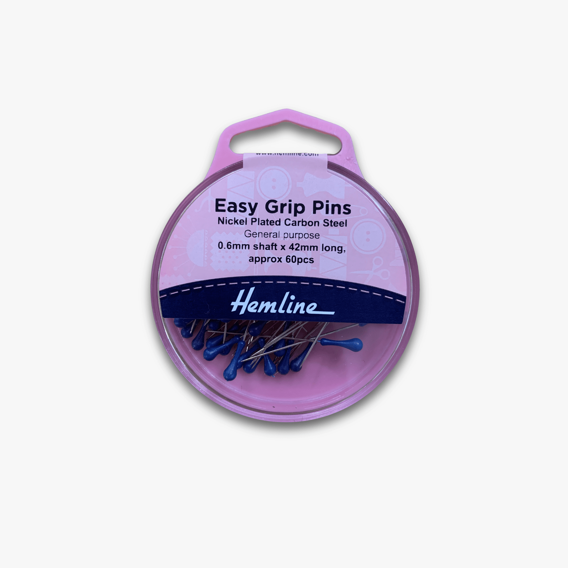 Easy Grip Nickel Plated General Purpose Pins - Ragland Fabrics