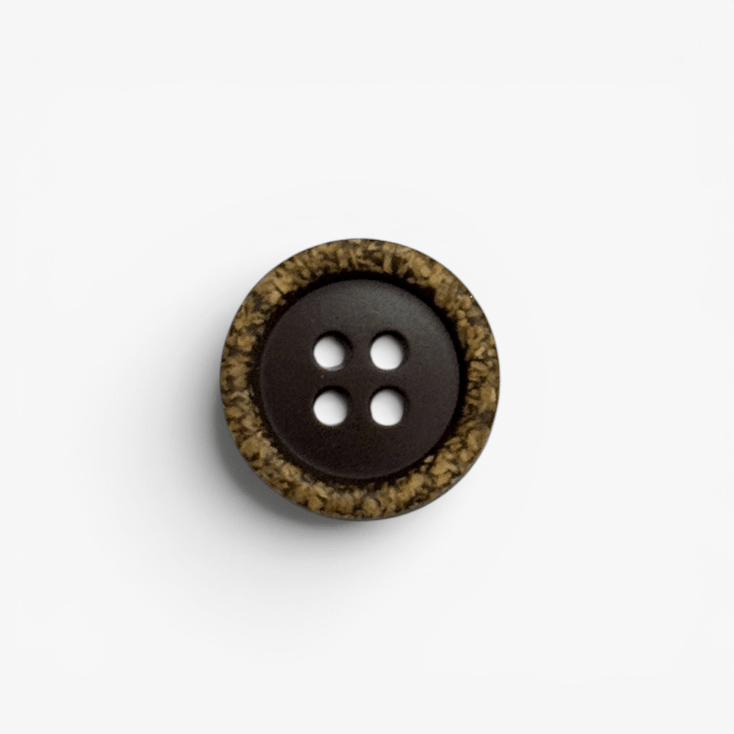 Buttons Shirt 4 Hole SMALL - Cork - Look Brown - Ragland Fabrics