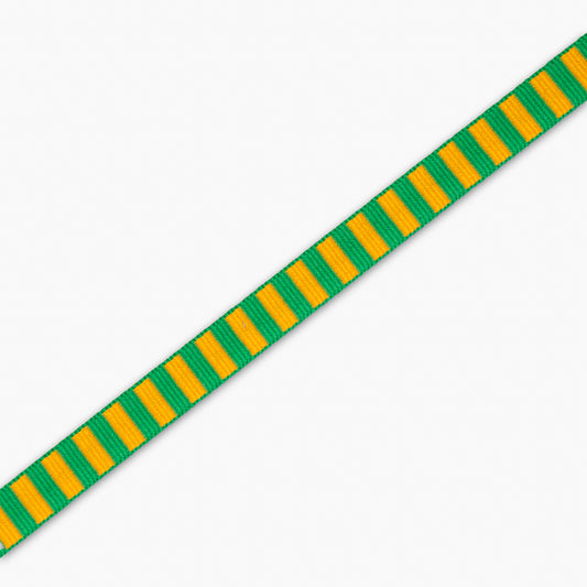 Blazer Braid - Emerald/Yellow - Ragland Fabrics