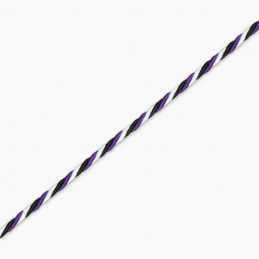 Blazer Cord - Purple/Black/White Twist - Ragland Fabrics