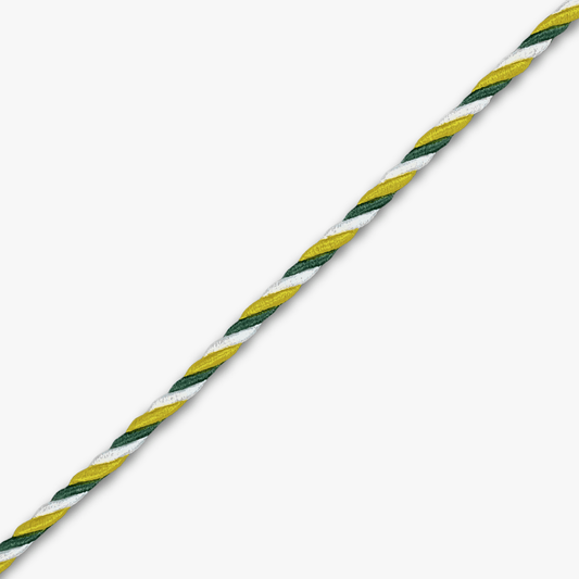 Blazer Cord - Yellow/White/Bottle Twist - Ragland Fabrics