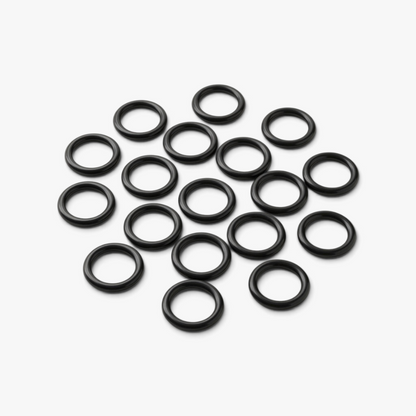 Bra Rings Plastic 15mm Black - TBD