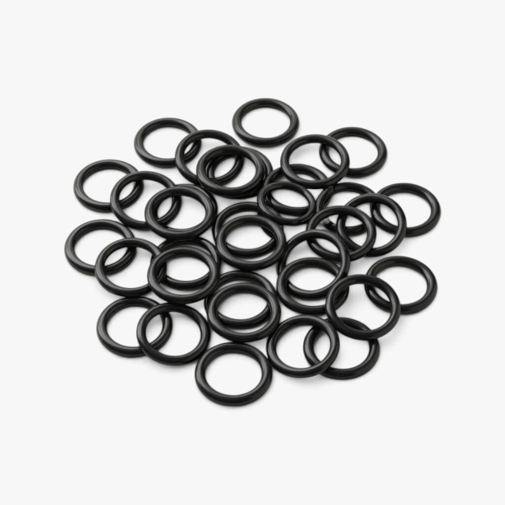 Bra Rings Plastic 15mm Black - TBD
