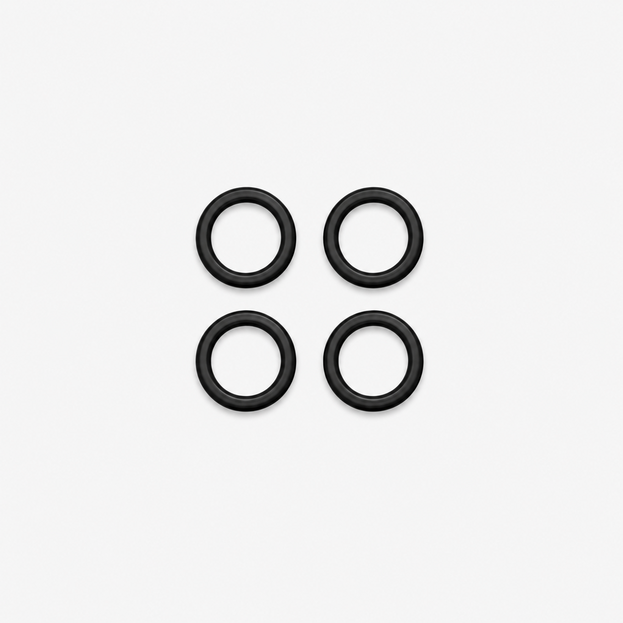 Bra Rings Plastic 12mm Black - TBD