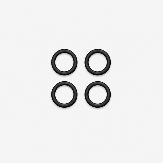 Bra Rings Plastic 12mm Black - TBD