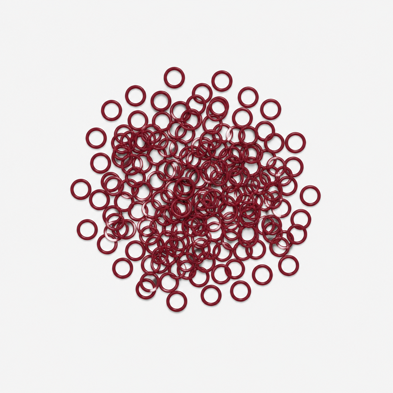 Bra Rings Metal 10mm Maroon - TBD