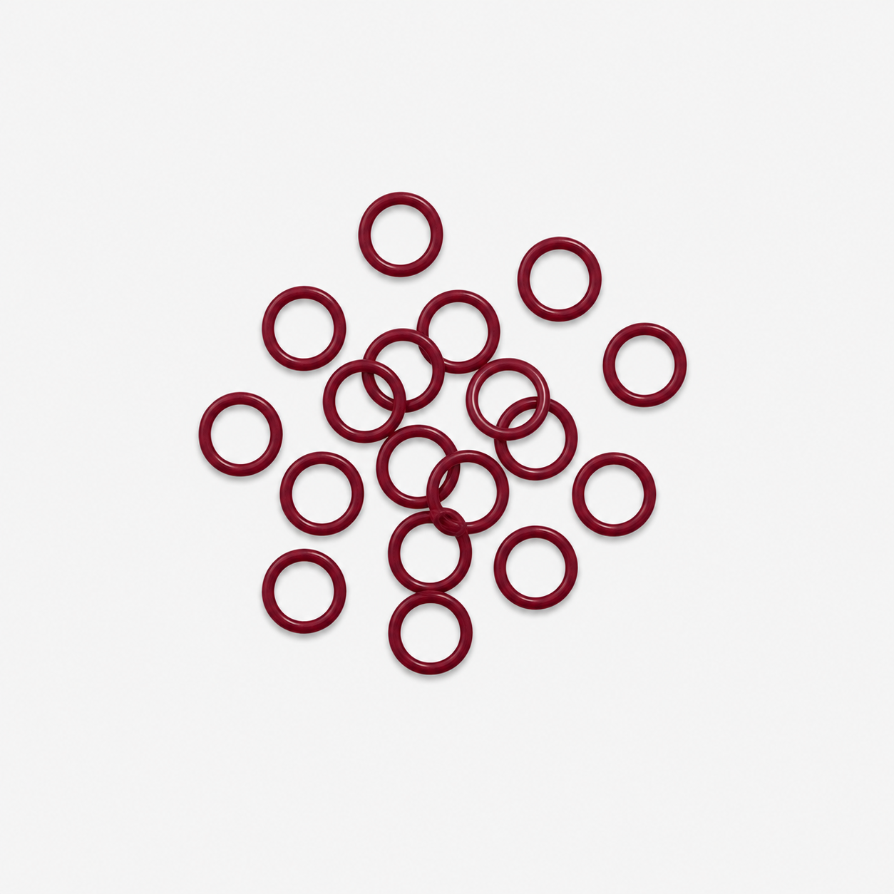 Bra Rings Metal 10mm Maroon - TBD