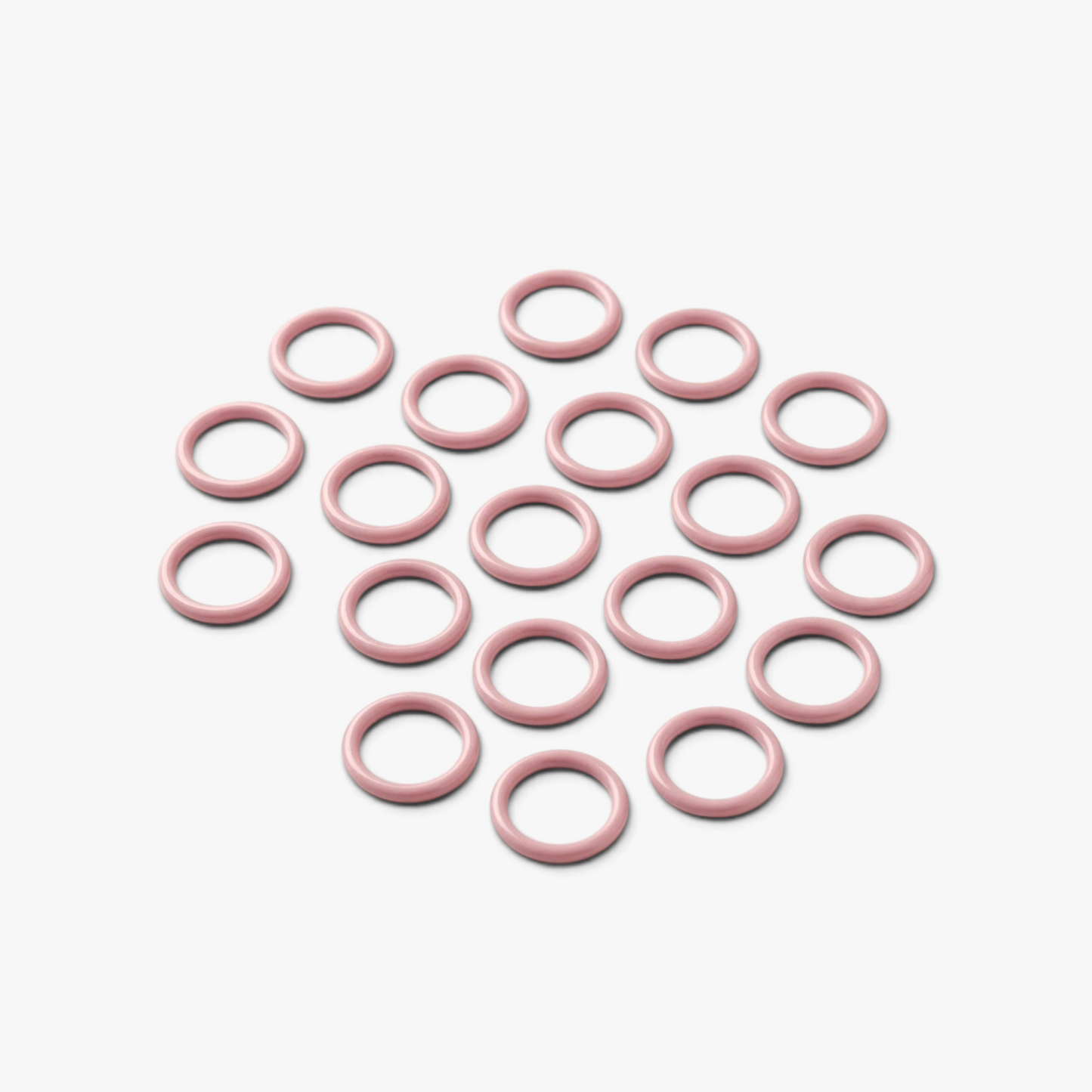 Bra Rings Plastic 15mm Antique Pink - TBD