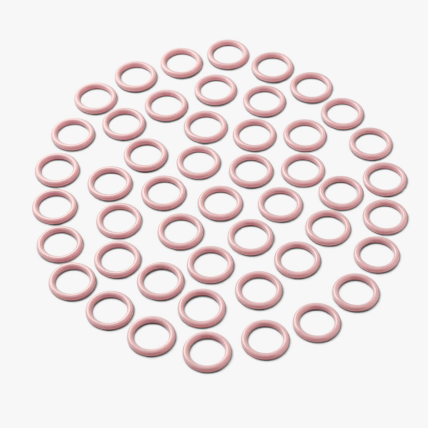 Bra Rings Plastic 15mm Antique Pink - TBD