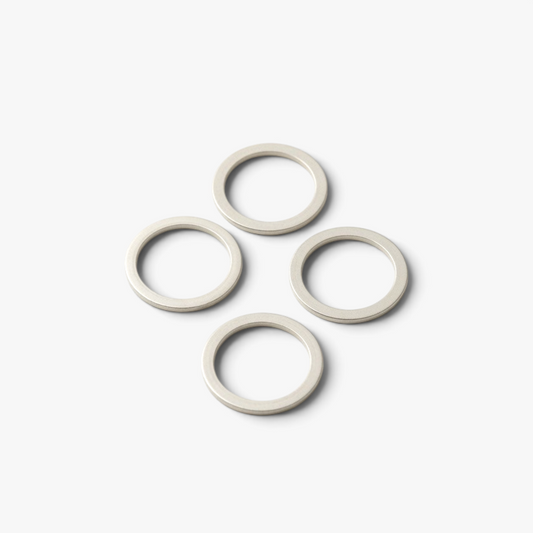 Bra Rings Metal 15mm Cream - TBD