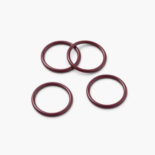 Bra Rings Metal 15mm Dark Mauve - TBD