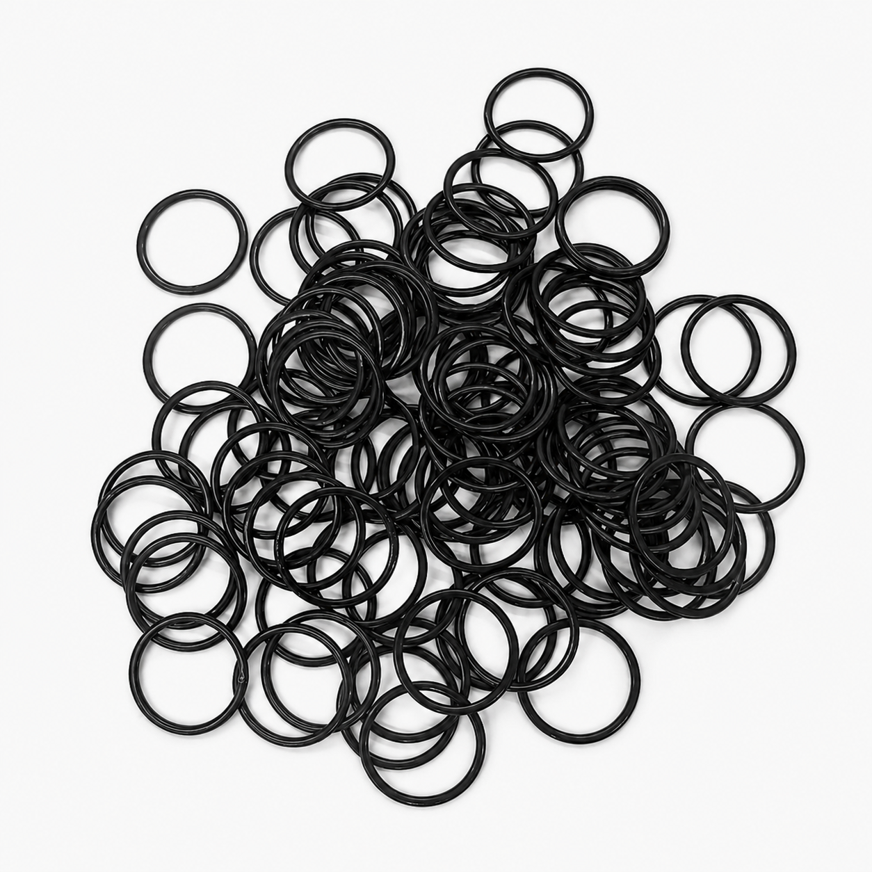 Bra Rings Metal 25mm Black - TBD