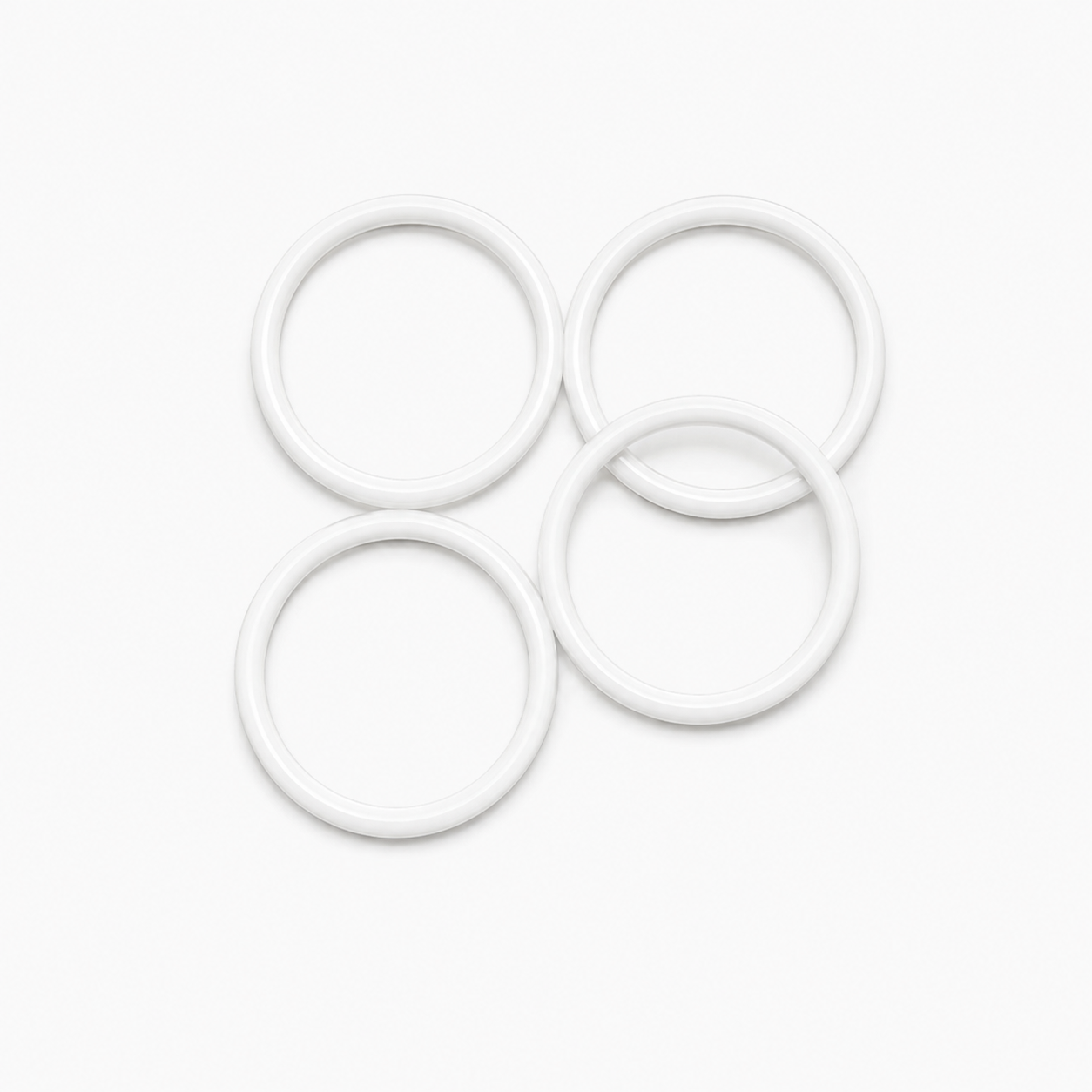 Bra Rings Metal 25mm White - TBD