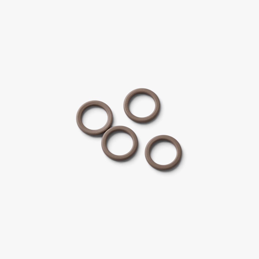 Bra Rings Metal 10mm Dark Cream - TBD