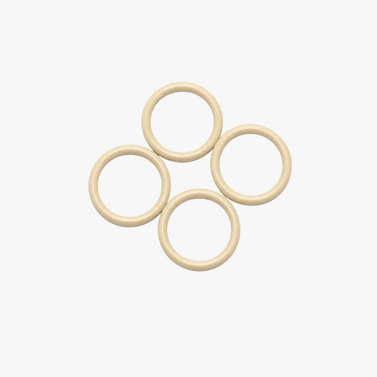 Bra Rings Plastic 13mm Natural - TBD