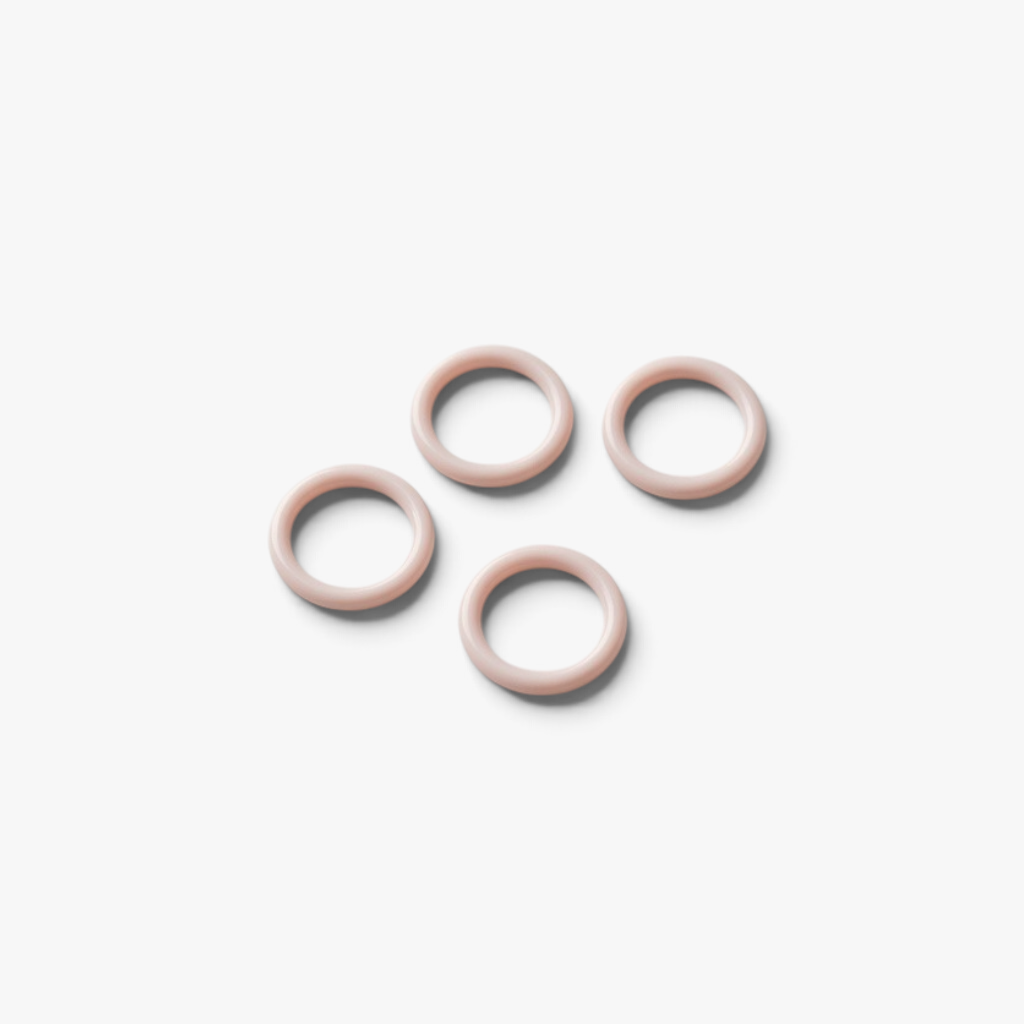 Bra Rings Plastic 10mm Blush - TBD