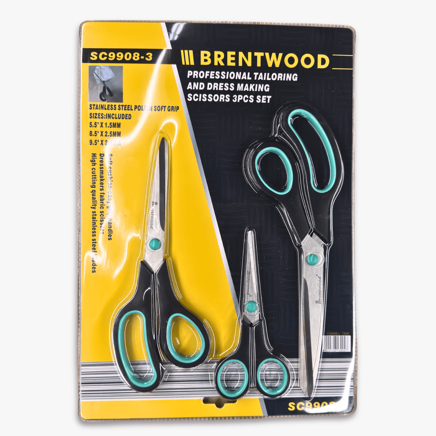 Dress Making Scissors Soft Grip Set - Ragland Fabrics