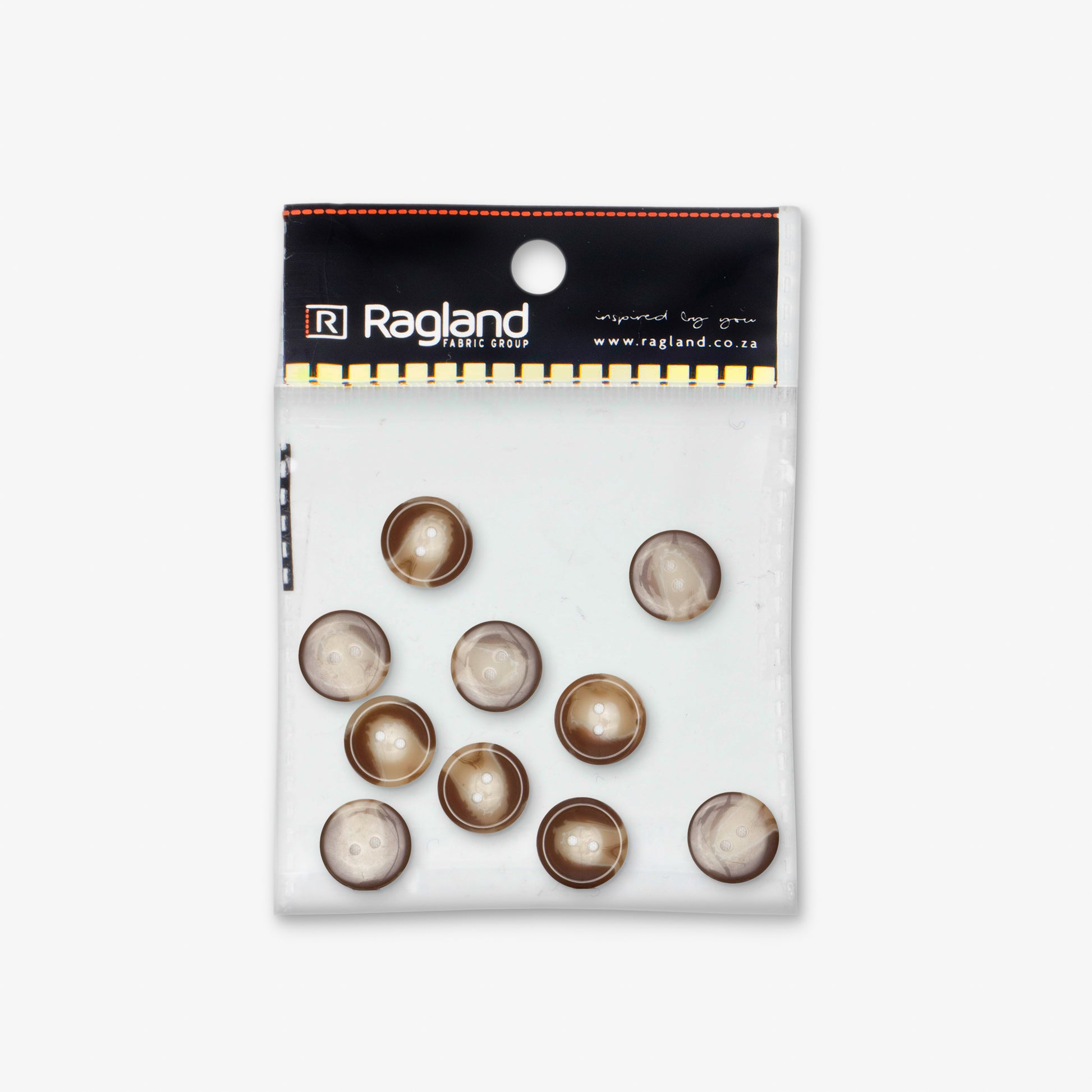 Button Tortoise Shell Look - Ragland Fabrics