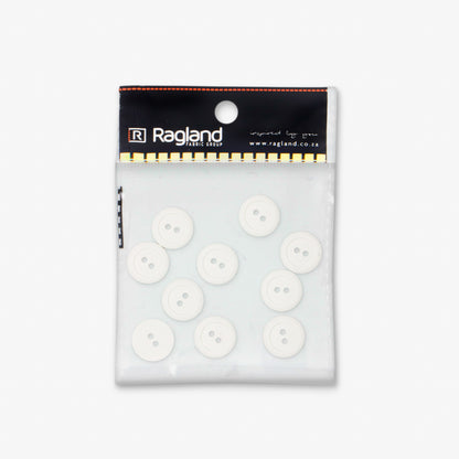 Button Blouse / Dress 25mm (10pcs) - Ragland Fabrics