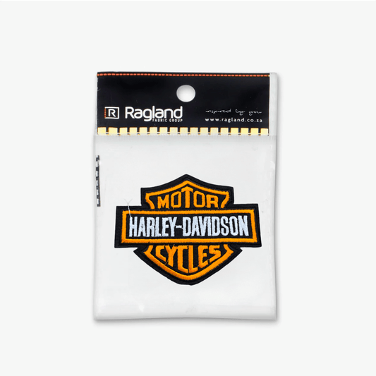 Motif Iron On Badge - HARLEY - Ragland Fabrics