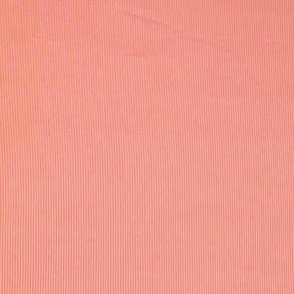 Cotton Knit Ribbed Salmon - Ragland Fabrics