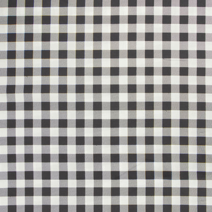 Printed Mini Matt Check Black - 240cm - Ragland Fabrics