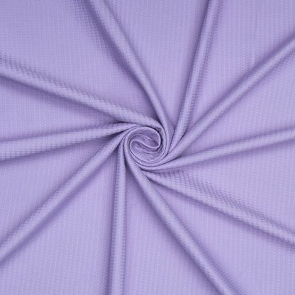 Damask Linen Waffle Weave Lilac 235cm - Ragland Fabrics