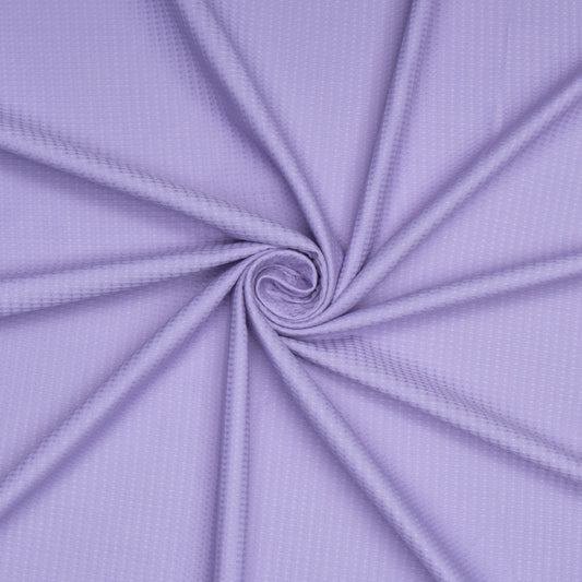Damask Linen Waffle Weave Lilac 235cm - Ragland Fabrics
