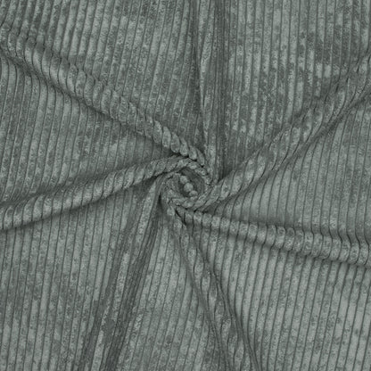 Corduroy Chunky 140cm Talisman Grey - Ragland Fabrics