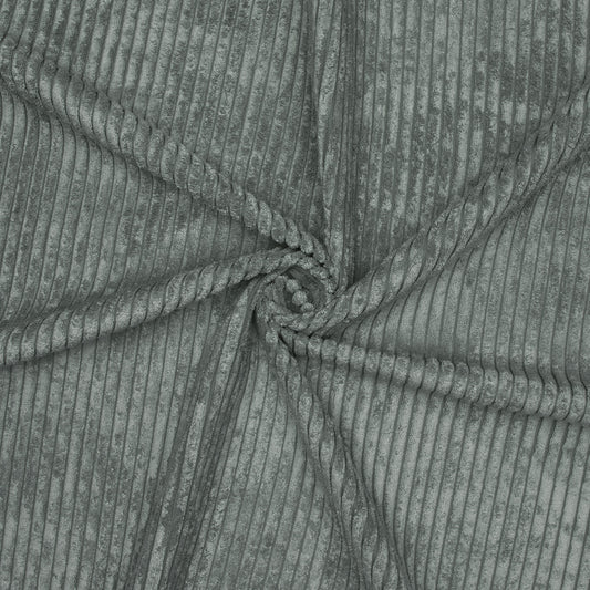 Corduroy Chunky 140cm Talisman Grey - Ragland Fabrics