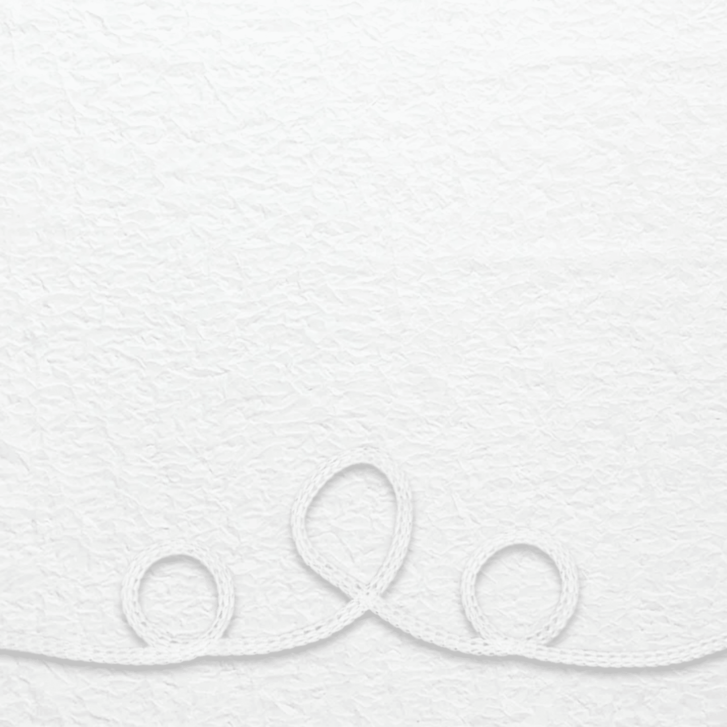 Cornely® Crushed Voile | Loopy White 250cm - Ragland Fabrics