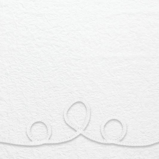 Cornely® Crushed Voile | Loopy White 250cm - Ragland Fabrics