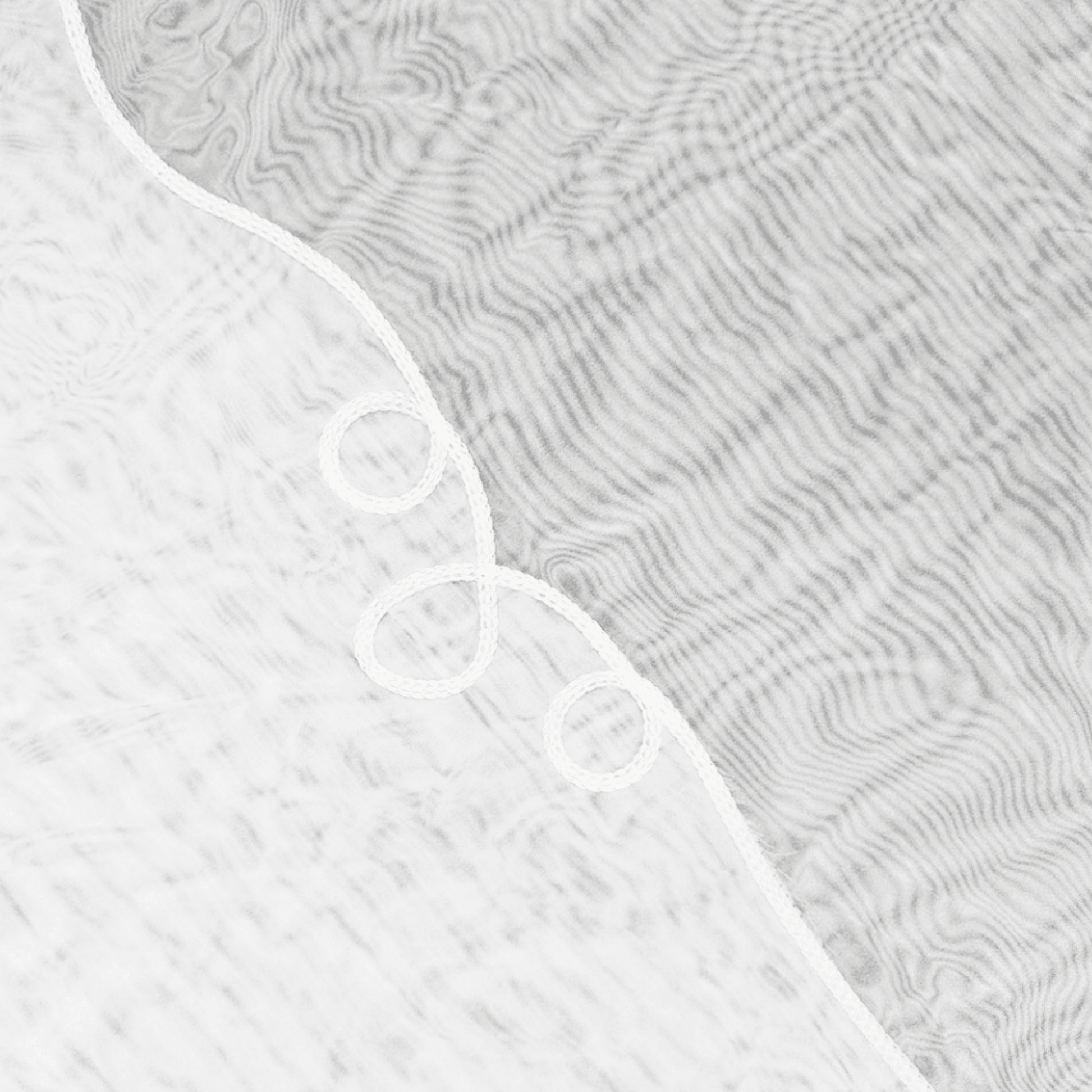 Cornely® Plain Voile | Loopy White 270cm - Ragland Fabrics